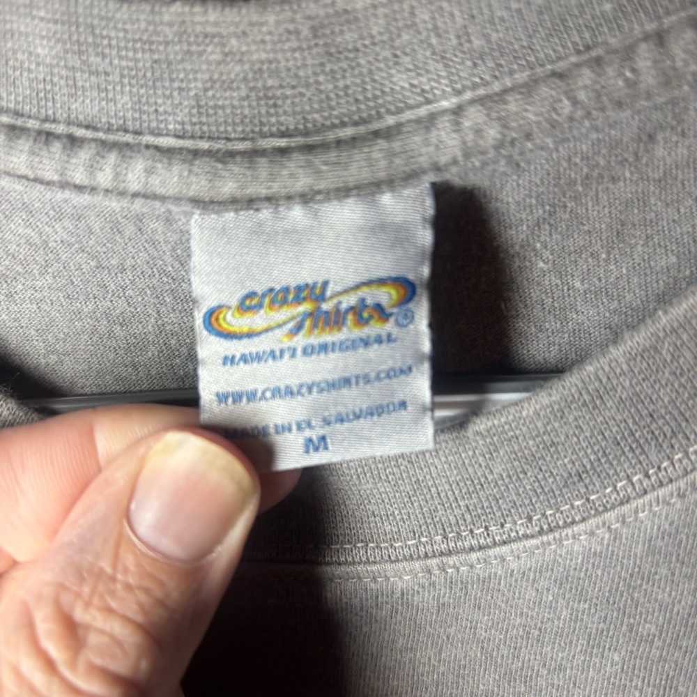 Sumo Cat Gray short sleeve tee shirt - Picture 2 of 5